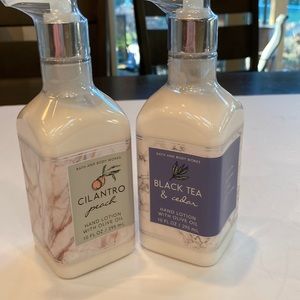 Hand lotion with olive oil
